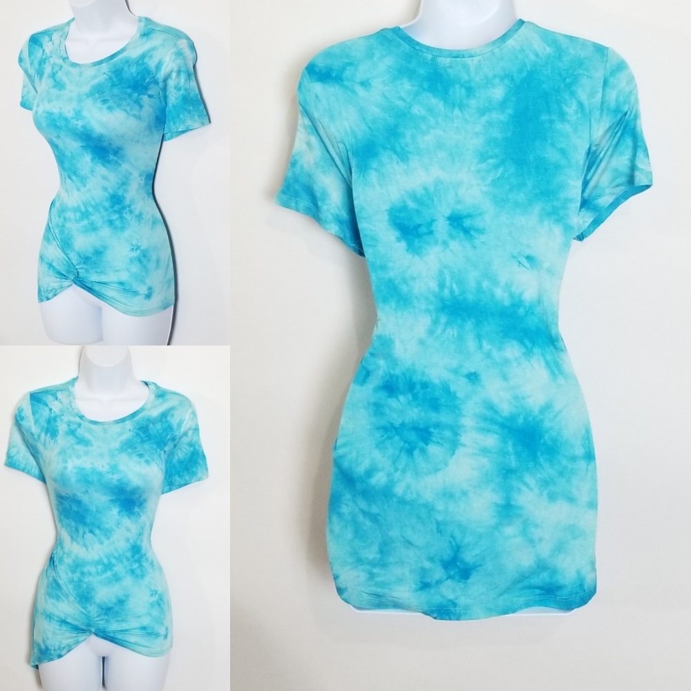 Mix n Match 2 for $10 Tie Dye Twist Knot Top - Picture 2 of 3